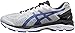 ASICS Men's Gel-Kayano 23 Running Shoe, Silver/Imperial/Black, 12 2E US