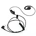 Walkie Talkie Earpiece by Tomsenn | Walkie Talkie Headset Walkie Talkies Earpiece Walkie Talkie Accessories | Walkie Talkie Swivel Earpiece with Microphone and PTT for Motorola Two Way Radio