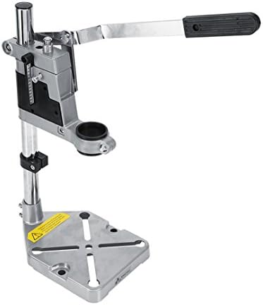 Adjustment Drill Bench Press Stand Tool Workbench Pillar Pedestal Clamp For Drilling Collet Scale &amp; Stop Added Functionality