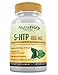 5 HTP 100mg Supplement Sleep Aid - 5HTP Plus B6 from Whole Food By Nutrafitz Naturals - Enhances Mood, Calm, Appetite Control - Best Natural Serotonin Booster - Non-GMO, 120 Vegetarian Capsules