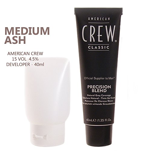 American Crew Precision Blend Color Camo with Developer (Medium Ash (5-6))