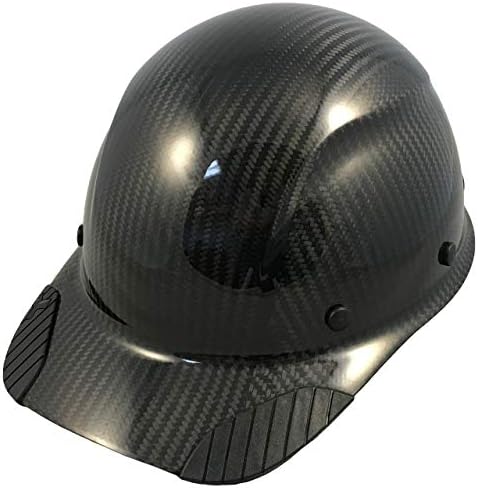 DAX Precise Carbon Fiber Cap Type Arduous Hat – Shiny Black