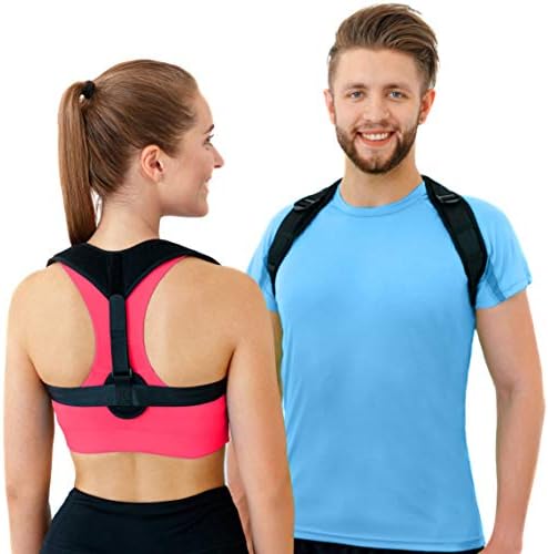 Rassfit Figure 8 Posture Corrector | Invisible Shoulder Posture Strap For Men & Women | Effective Shoulder Corrector For Posture Brace | Discreet Clavicle Posture Support & Alignment Shoulders Support