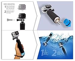 Waterproof Floating Hand Grip Compatible with GoPro
