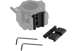 ohhunt Dovetail to Picatinny Adapter 11 mm Dovetail to Weaver Picatinny Convertor Aluminum