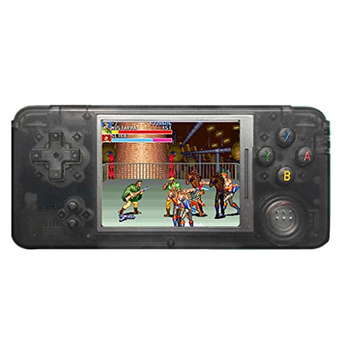 Buyeverything Portable 3'' Screen Handheld Game Console 16GB Built-in 3000 Classic Games Retro Video Game Player Support GBA/NES / SFC/SEGA / NEOGEO Birthday Gift Presents for Kids Adults (Black)