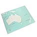Montessori Australia Puzzle Map with Labeled and Unlabeled Control Maps
