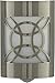GE CoverLite LED Night Light, Decorative, Plug-In, Smart Dusk-to-Dawn Sensor, Home Decor, Ideal for Bedroom, Bathroom, Kitchen, Hallway, UL-Certified, 11358, Brushed Nickel | Geometric
