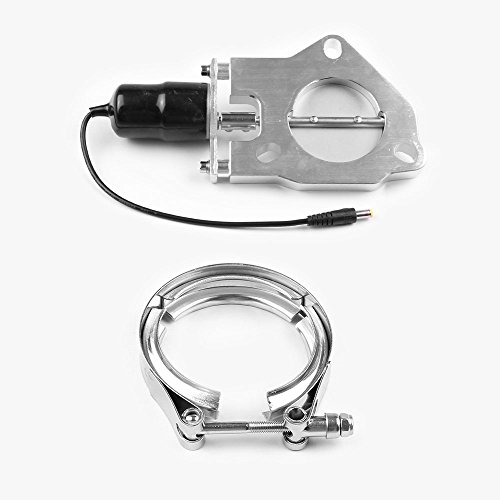 2.5 Inch 2pcs Cut Out Manual Switch Stainless Steel Y Headers Pair