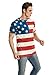 DAWILS Mens American Flag T-Shirt Patriotic Vintage Shirts 4th of July Short Sleeve Hipster Tee Shirt