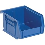 Edsal PB8500B High Density Stackable Plastic Bin, 4