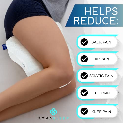 SelectSoma Cooling Knee Pillow for Side Sleepers Hip Pain Leg Pillows for Sleeping Side
