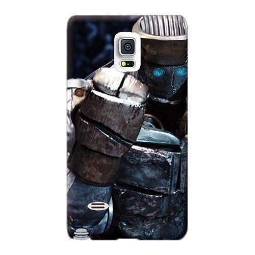 Shock-Absorbing Hard Phone Case For Samsung Galaxy Note 4 With Unique Design Beautiful Atom In Real Steel Image MarcClements