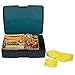 Bentology Bento Lunch Box with 5 Removable Containers – Includes Measurements for Portion Control – On-the-Go Meal and Snack Packing (Translucent Midnight)
