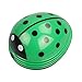 E ECSEM Cute Portable Cartoon Mini Desktop Vacuum Desk Dust Cleaner Crumb Sweeper(Green)