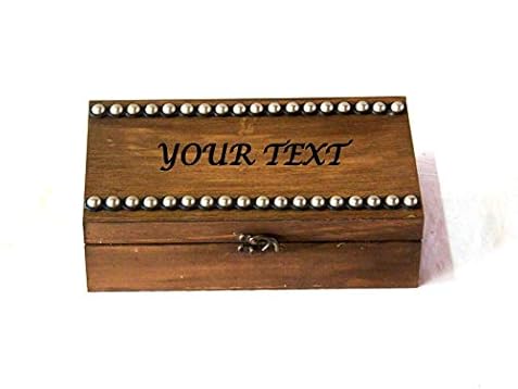 Personalizada Caja Boda, Personalizada Caja Guarda Relojes: Amazon.es: Handmade