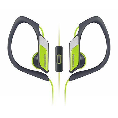 Panasonic sports clip earbud headphones with mic/contro…