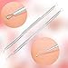 Blackhead Remover Pimple Extractor Curved Blackhead Tweezers 5-in-1 by Aignis