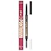 MICRO TIP Brow Definer Pencil - Waterproof & Smudgeproof ALL DAY WEAR - Cruelty FREE - Ultra Fine EXTRA Precision - Retractable Eyebrow Pencil - No Sharpener Needed - (LIGHT Brown)