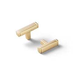 Goo-Ki 6 Pack Single Hole Cabinet Pulls Light