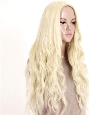 Amazon Co Jp Sperrins ウィッグロングカーリーウェーブウィッグ合成ウィッグ女性用耐熱交換用ウィッグ ホーム キッチン