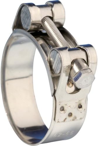 Best Price SquareJubilee JSC039SS Super Exhaust Pipe Clamp Supra T-Bar 36-39mm x 1pc Stainless Steel