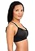 Q-T Intimates Women's Racerback Nursing Sports Bra - Seamless Active Breastfeeding Bra - Black, Large
