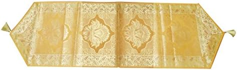 100% Cotton, Machine Washable, Everyday Indian Kitchen Table Runner For Dinner Parties, Events, Home Decor