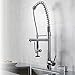 Kraus KPF-1602 Single Handle Pull Down Kitchen Faucet Commercial Style Pre-rinse in Chrome