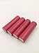 4 LG HE2 18650 2500mAh 35A 3.7v Rechargeable Flat Top Batteries