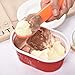 4 Pcs Ice Cream Scoop Scooper with Comfortable Handle Nonstick Fruit Cookie Dough Frozen Yoghurt Scoop Scooper