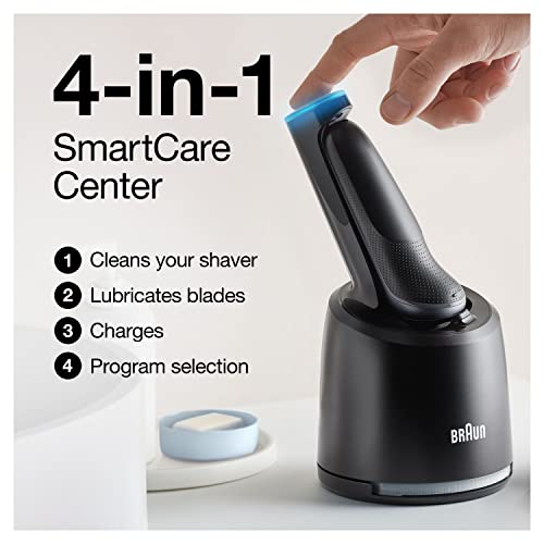 Braun Electric Shaver for Sensitive Skin, Wet & Dry Shave, Series 6