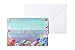 Juvale Thank You Cards with Envelopes - 4 x 6-Inch, 48-Pack, White Watercolor Floral - Blank Note Set for Weddings