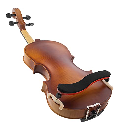 AMZZ Adjustable Maple Wood Shoulder Rest for 4/4 and 3/4 Violins