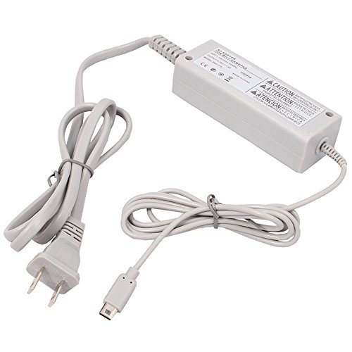 New AC Power Charging Adapter Cable for Nintendo Wii U GamePad