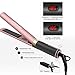 UMICKOO Hair Straightener,Upgraded Flat Iron for Hair With Real-Time Temperature Display And Adjustable Temperature,1 Inch (Rose Gold)thumb 3