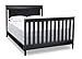 Delta Children New Haven 4-in-1 Convertible Baby Crib, Ebony