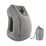 LIVEHITOP Travel Pillow, Multifunctional Inflatable Head Support Nap Pillow for Airplane Train Office School, Perfect Small Gift for Family Friends Colleagues