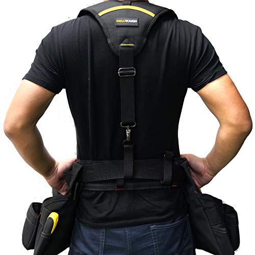 Melo Tough Basics Tool Belt Suspender Durable Construction Suspender