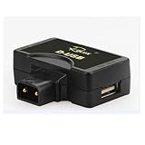 Rolux D-Tap P-Tap To USB Adapter Connector 5V For Anton/Sony V-mount Camera Battery