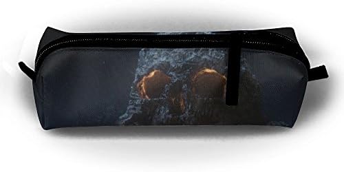 Skull Rock Unisex 3d Digital Printed Pencil Case Zippers On The Sealing Design Cosmetic Makeup Bag Case Multi-Functional Pouch Zipper Bag Use In School Office Art Drawing