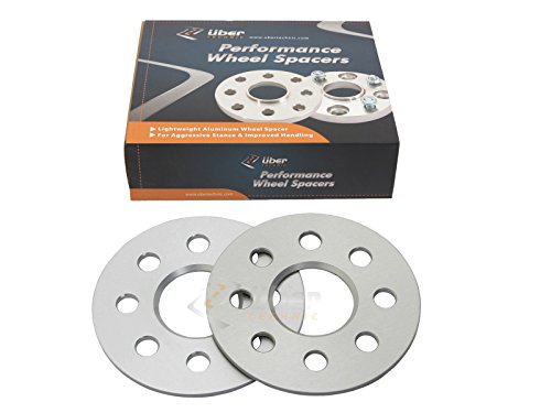 5mm 4x100 Ubertechnic Hubcentric Wheel Spacers (56.1mm bore) for Honda Accord Civic Fit CRX Prelude Acura Integra Mini Cooper