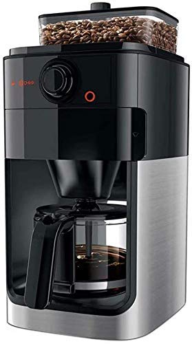 Kaffeemaschine zu Hause Mahlen integrierte 350ML Bohnenkiste, 9-Gang-Mahlen, 1,2L, 1000W