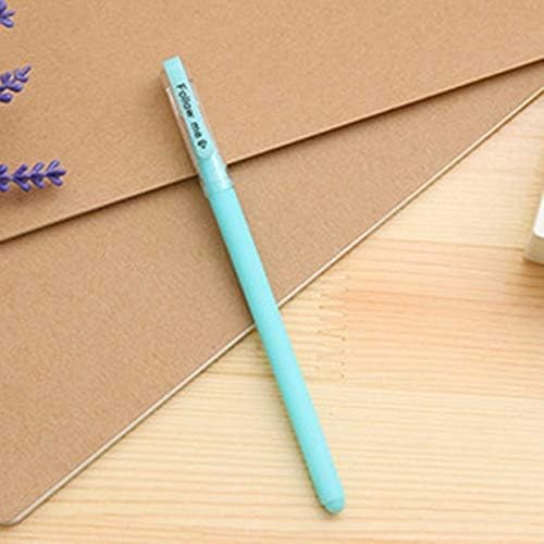 MXECO Simple Design 0.38mm Black Ink Pens Ballpoint Pen Office School Supplies Writing Signature Plastic Pens Stationery