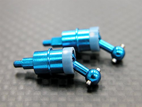 XMods Evolution Touring Upgrade Parts Aluminum Rear Universal Swing Shaft (CVD Design) For 2WD & 4WD - 1Pr Blue