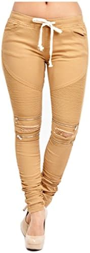 SWEET BOHEMIAN TWILL JOGGER PANTS WITH COMFORT STRETCH, MEDIUM, BIKER WHEAT #777