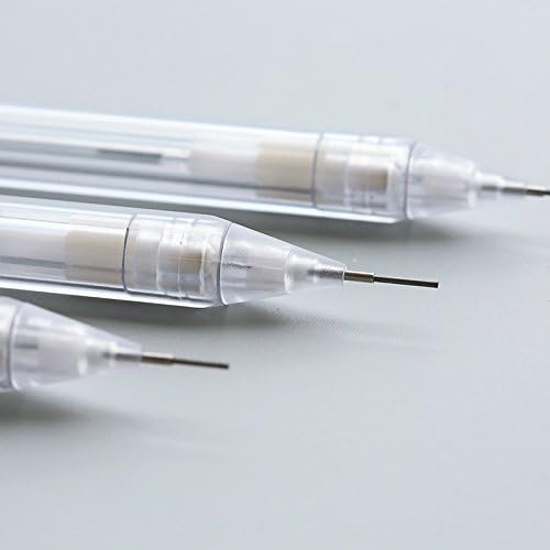 Cute Kawaii Plastic Mechanical Pencil Transparent Automatic Pencils For Kids Korean Stationery (0.7)
