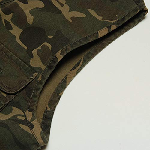 AnyuA Outdoor Fotografie Weste Herren Jagdweste mit Taschen Safariweste Leicht Anglerweste für Camping – Bild 7