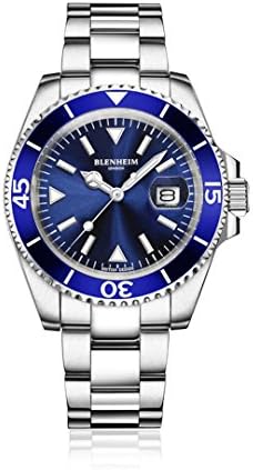 Blenheim London Navigator Luminous Sapphire Glass Blue Dial Watch