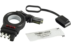 Hopkins 48138 Endurance Easy-Pull LED Test 4-Flat Trailer Side - 12"